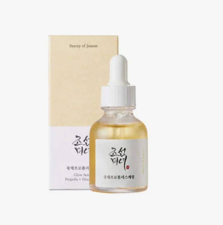 Beauty of Joseon Glow Serum Propolis + Niacinamide, om acne te bestrijden, poriën te verminderen