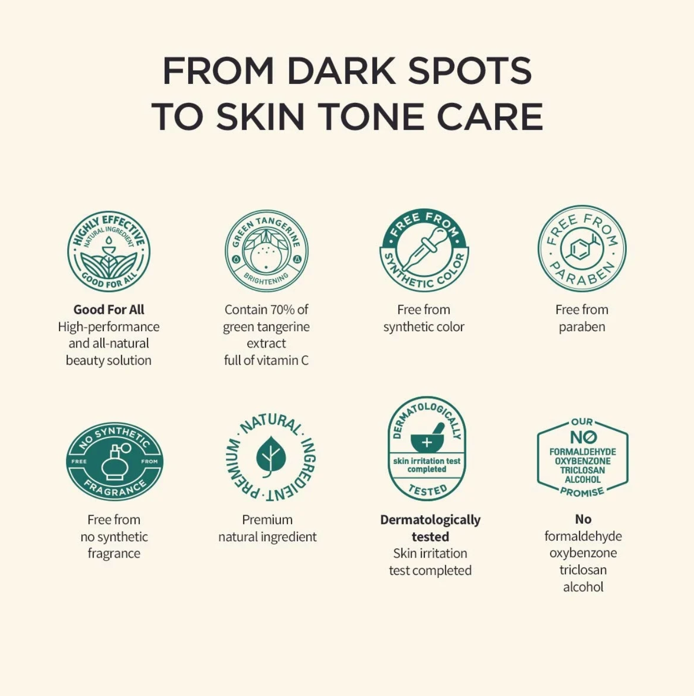 Goodal Green Tangerine Vita C Serum is een gel-serum dat verhelderend en egaliserend werkt. Met 70% groene mandarijn wat rijk is aan natuurlijke vitamine C-derivaten