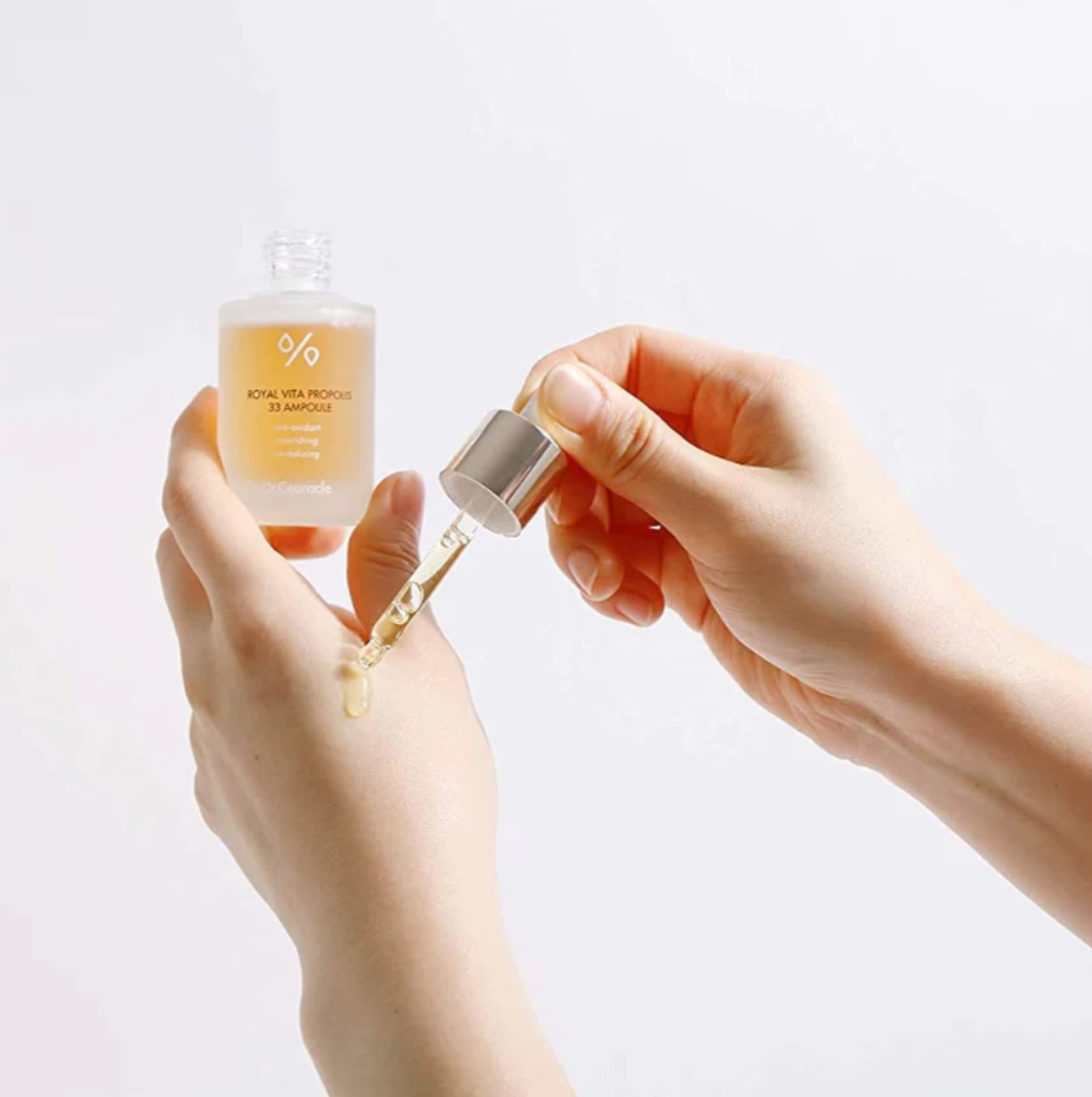 Dr.Ceuracle Royal Vita Propolis 33 Ampoule, serum ampoule met propolis, waternavel, duindoorn.