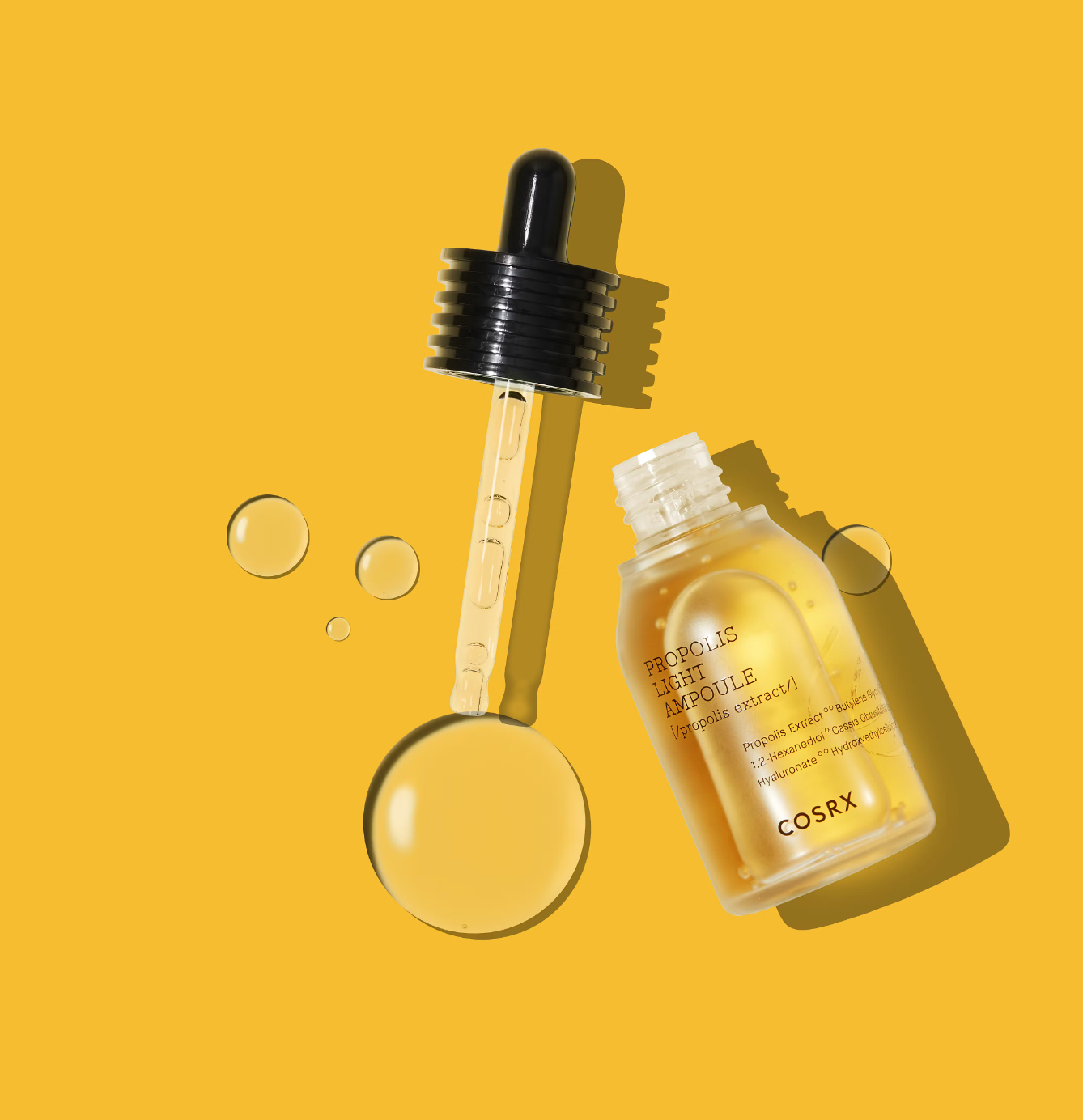COSRX Full Fit Propolis Light Ampoule is een intensief verzorgende ampoule met 83% Black Bee Propolis-extract