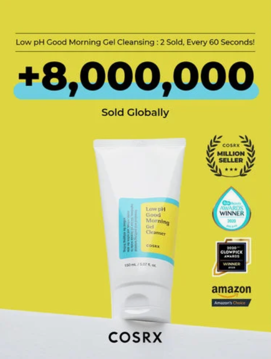 COSRX Low pH Good Morning Gel Cleanser is misschien wel één van de meest bekende producten van COSRX.