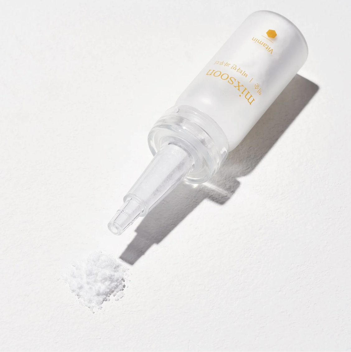 Mission Vitamin C Powder, een krachtige en pure vorm van vitamine C in poedervorm voor optimale werkzaamheid.