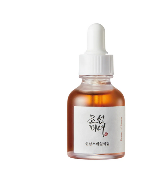  Beauty of Joseon Repair Serum: Ginseng + Snail Mucin is een lichtgewicht, maar voedend serum verrijkt met Hanbang-ingrediënten 