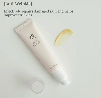 Beauty of Joseon Revive Eye Serum: Ginseng + Retinal bevat 10% Ginseng Root Extract, een ingrediënt wat de huid snel van vocht voorziet en hydratatie lang vasthoudt