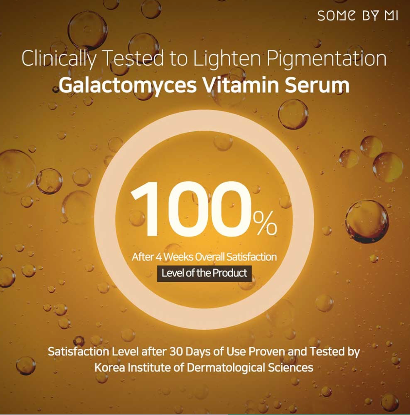 Some By Mi Galactomyces Pure Vitamin C Glow Serum bevat 75% van Galactomyces en 30.000ppm Pure Vitamin C voor een intensieve verhelderende verzorging
