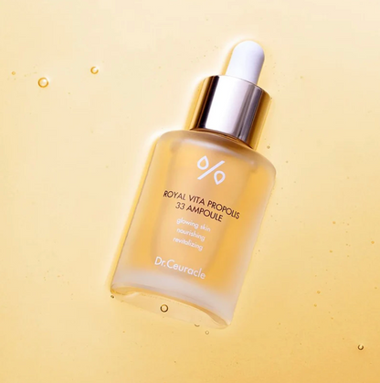Dr.Ceuracle Royal Vita Propolis 33 Ampoule, serum ampoule met propolis, waternavel, duindoorn. 