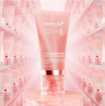 MEDICUBE COLLAGEN NIGHT WRAPPING MASK (75ML)